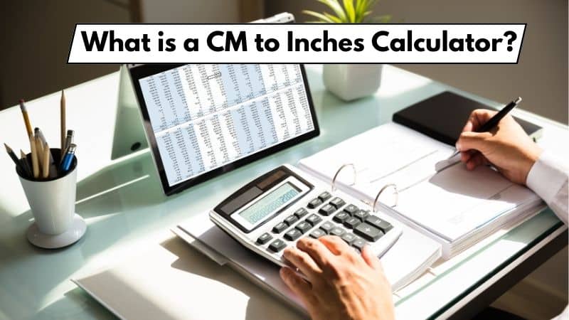 how to use free cm to inches calculator