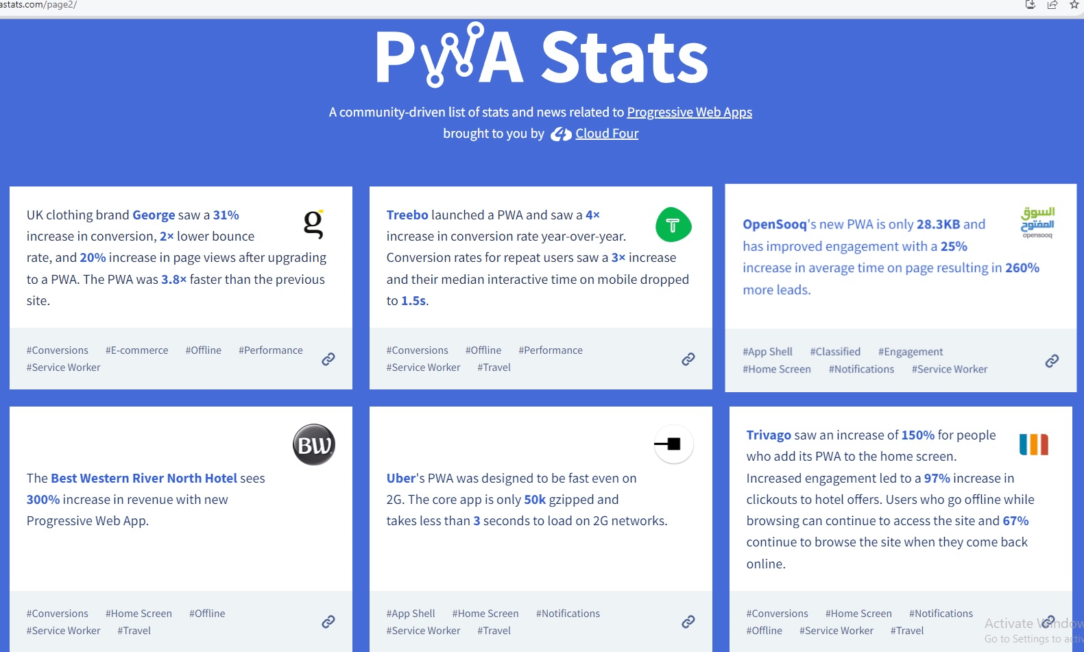 succesful companies using desktop PWA