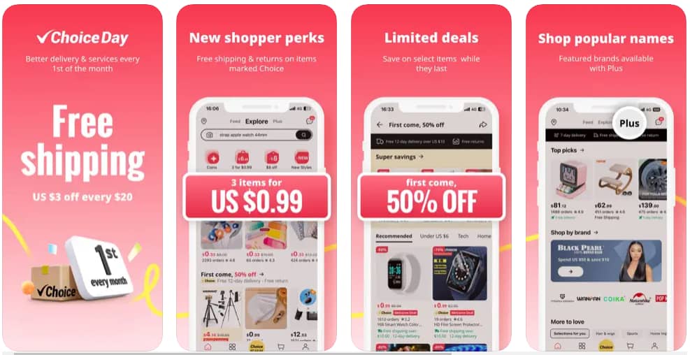 Image representing AliExpress App on Apple Store an alternative to Wish